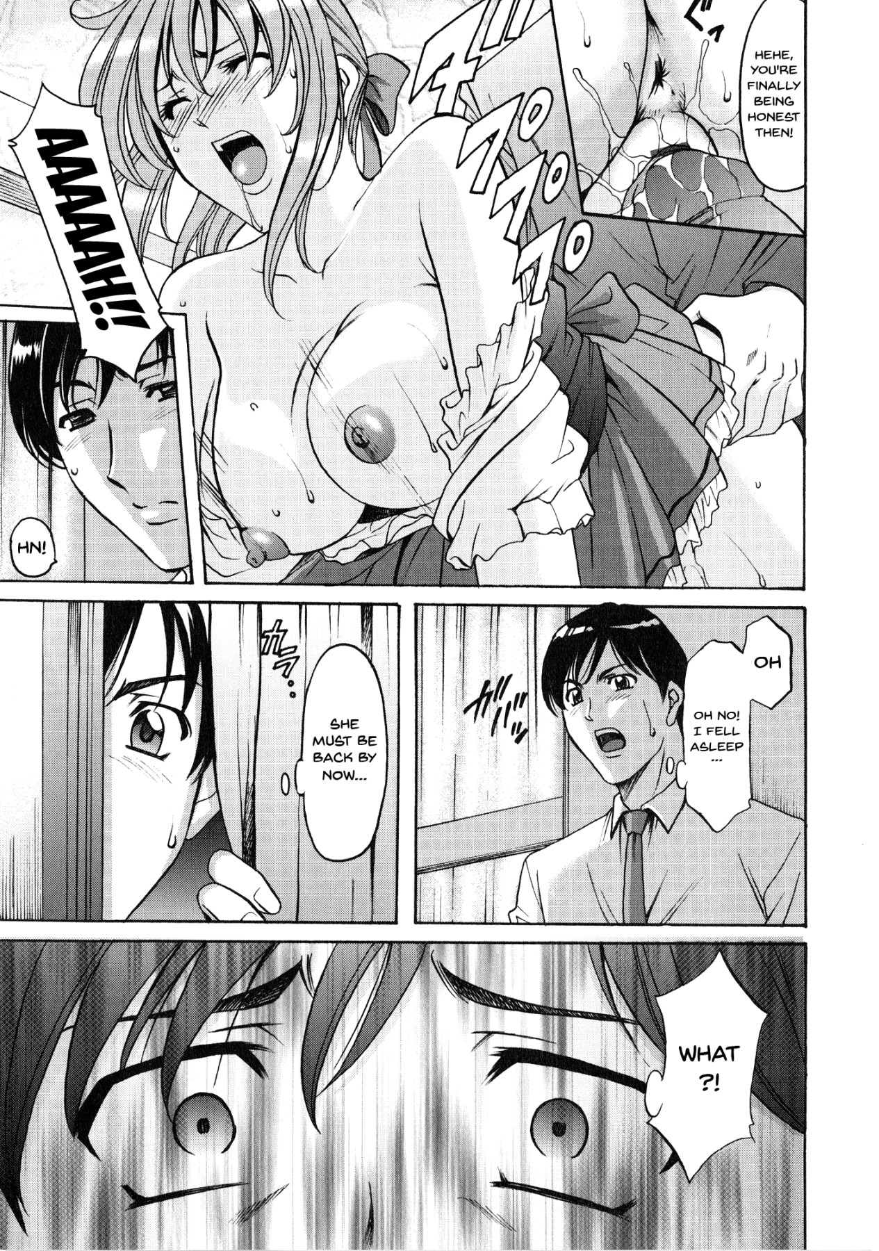 Hentai Manga Comic-A Seductive Older Woman's Apartment-Read-141
